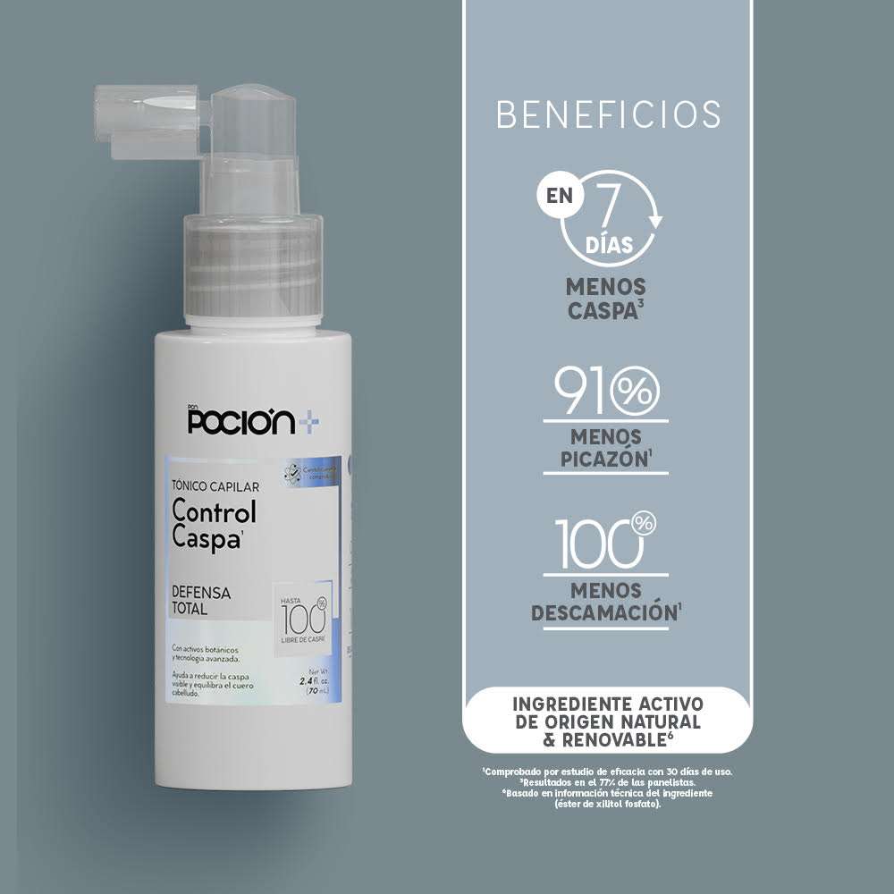 la pocion tonico caspa
