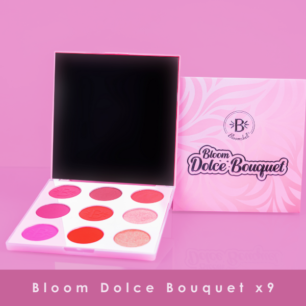 bloomshell paleta de rubores dolce bouquet