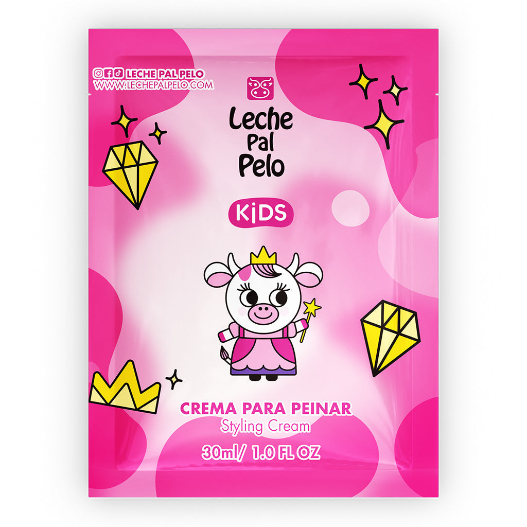 Leche Pal Pelo Kids Crema Para Peinar Sachet 30 Ml.