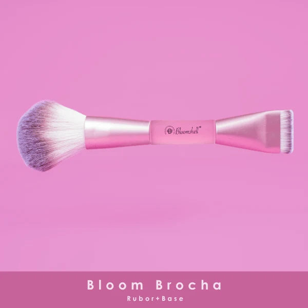 Bloomshell brocha base + rubor 2 en 1