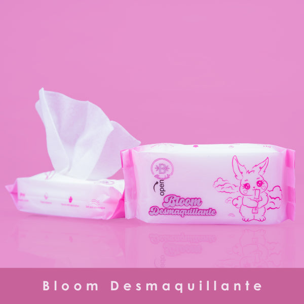 Bloomshell mini toallas bloom desmaquillante