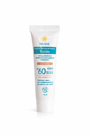 nude protector solar fluido 10 ml con color