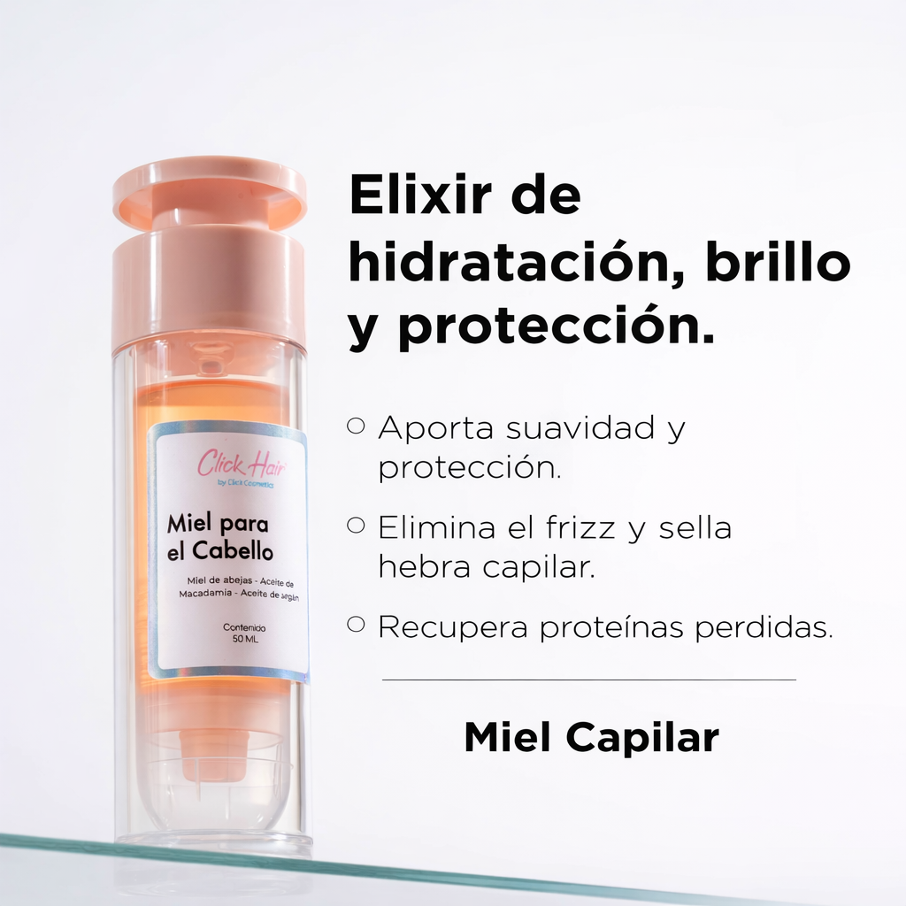 Click Hair Miel Para El Cabello