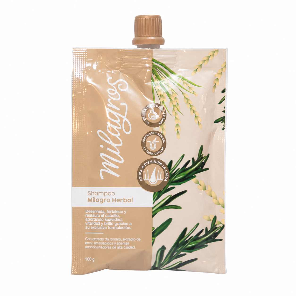 Milagros Sachet Shampoo Herbal