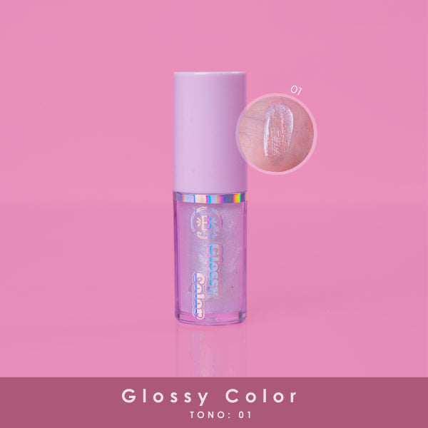 Glossy color brillo labial