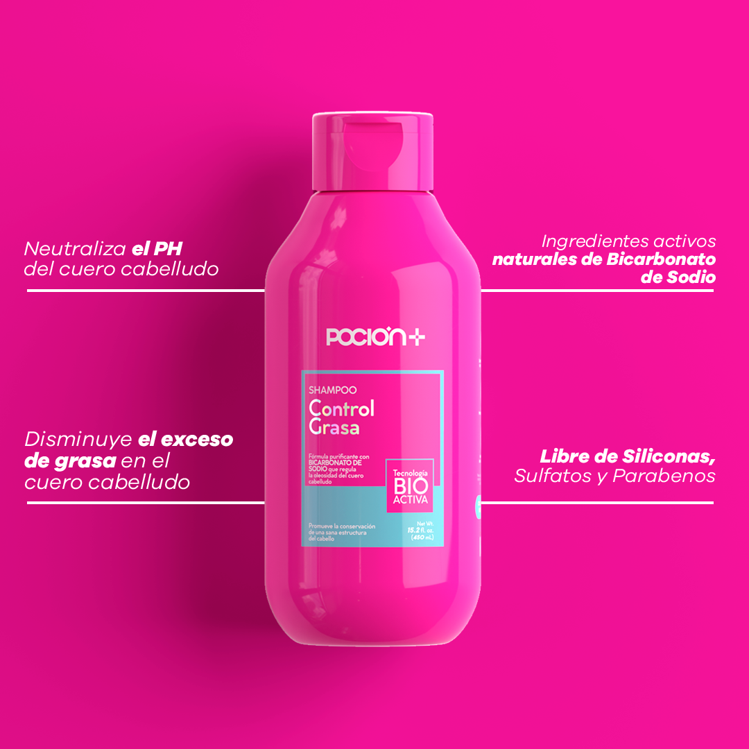 La Pocion shampoo control grasa