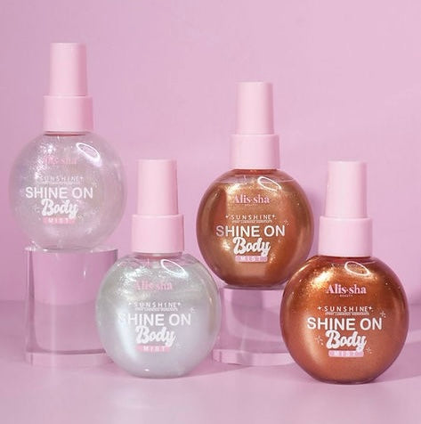 Alissha shimmer shine on body