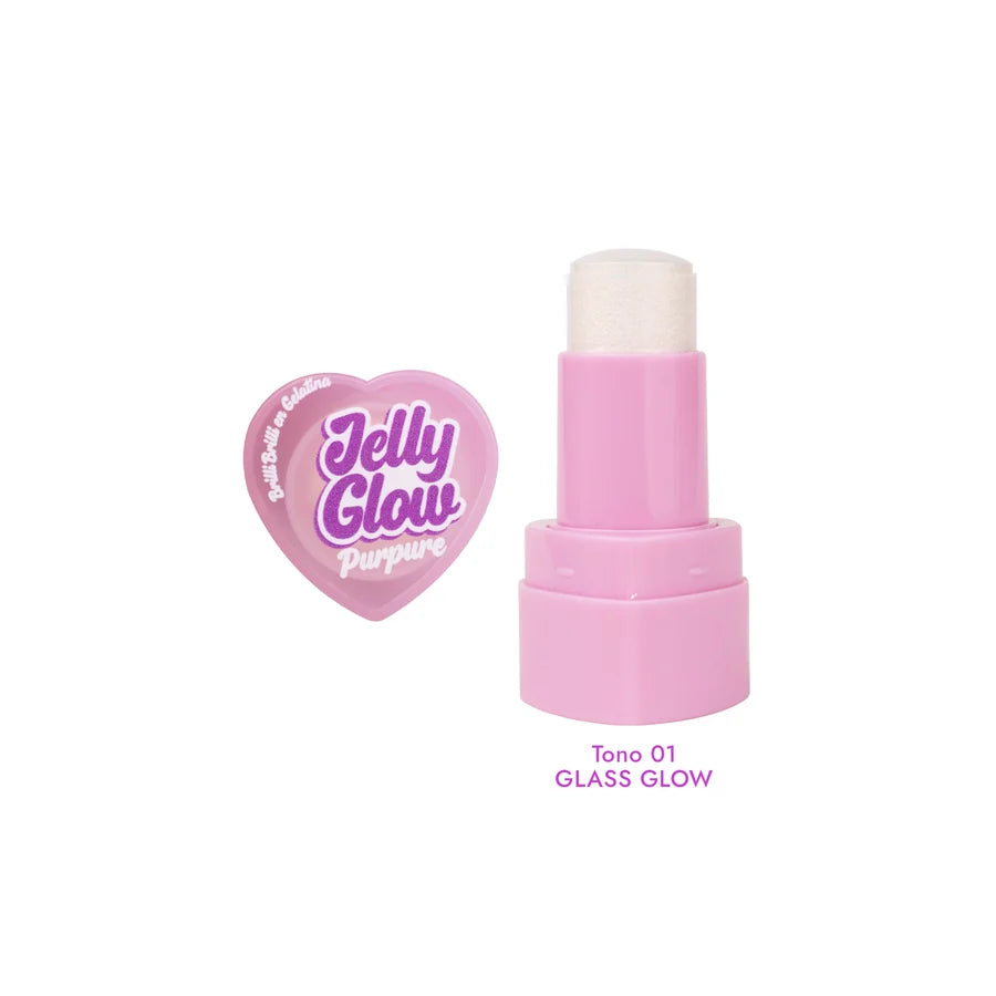 Purpure Jelly Glow En Corazon Gelatina