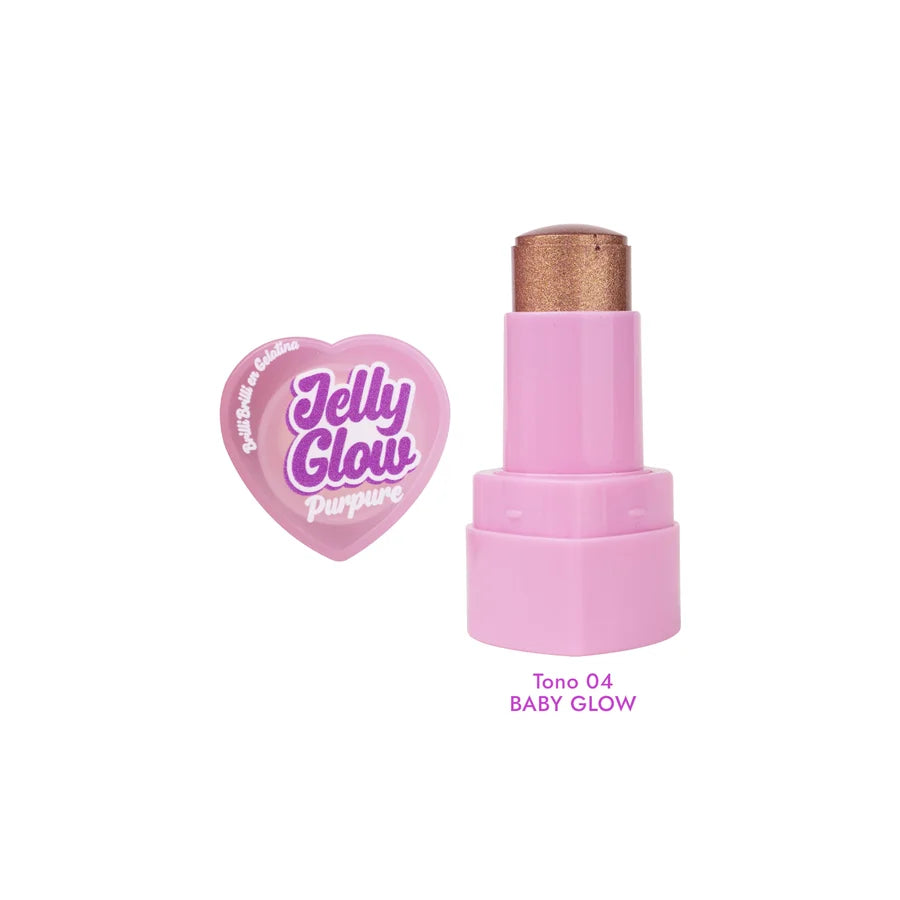 Purpure Jelly Glow En Corazon Gelatina
