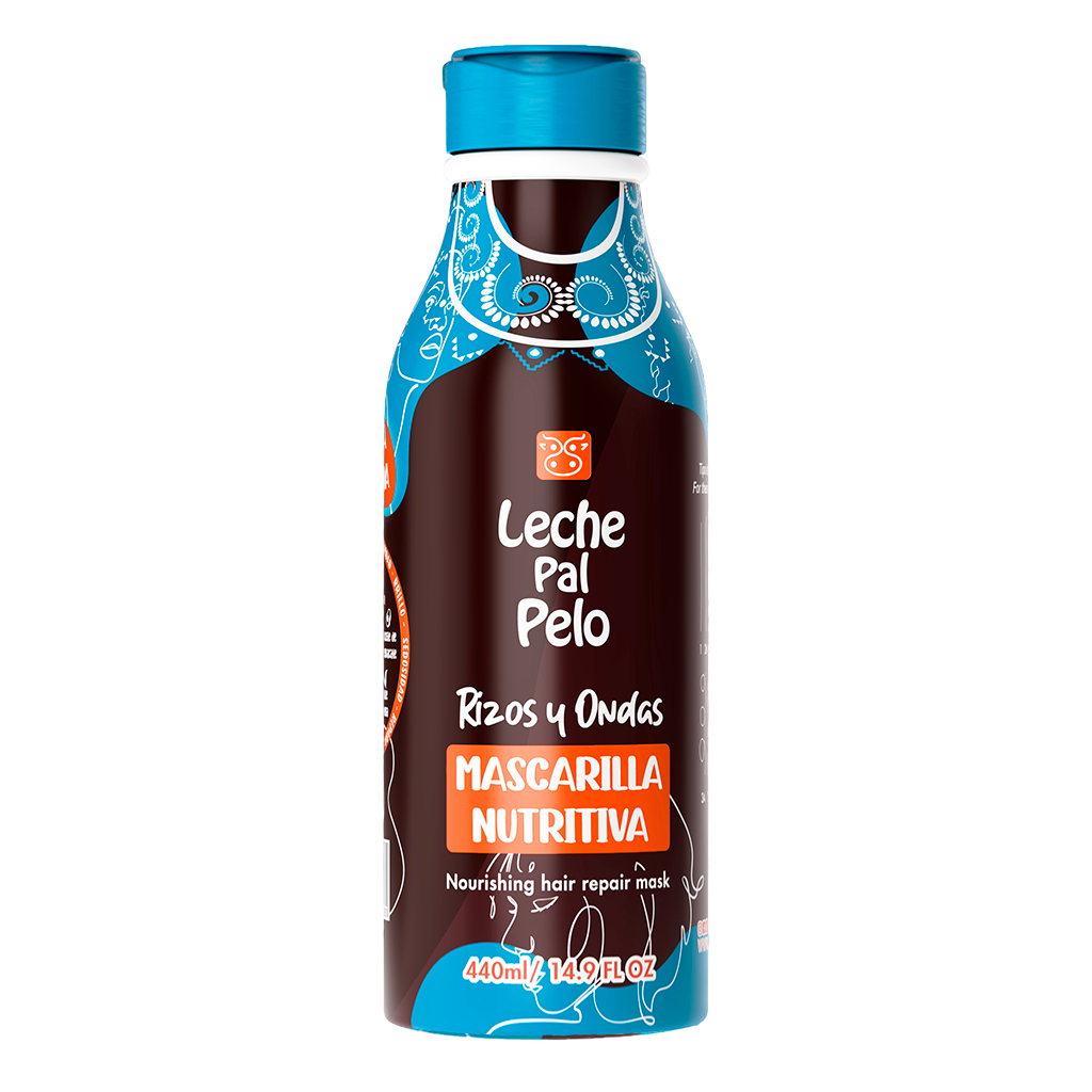 Leche Pal Pelo Mascarilla Nutritiva Rizos Y Ondas 440 Ml