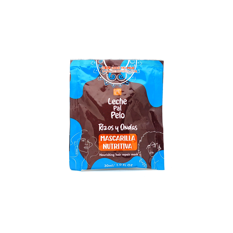 Leche Pal Pelo Rizos Y Ondas Mascarilla Sachet