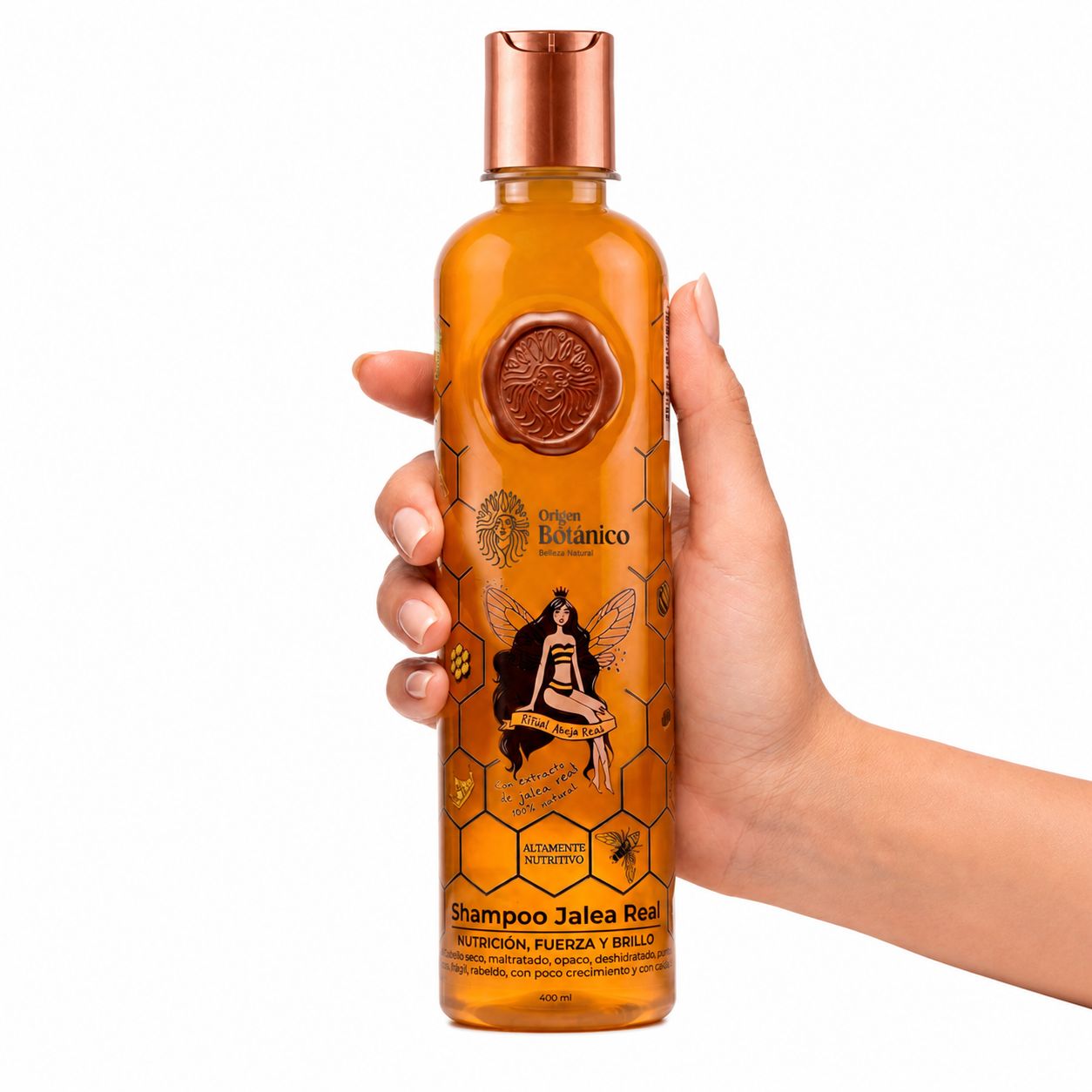 Origen botánico shampoo miel