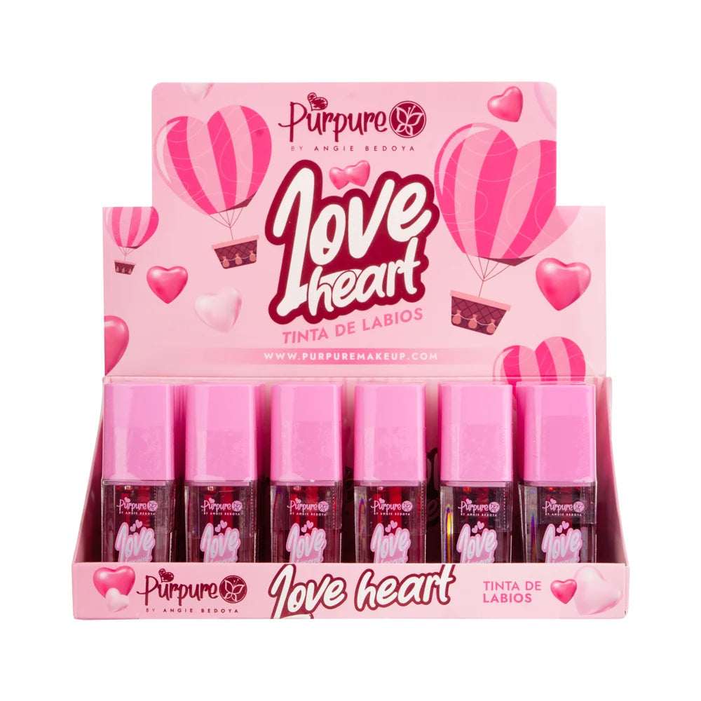 Purpure tinta de labios love heart