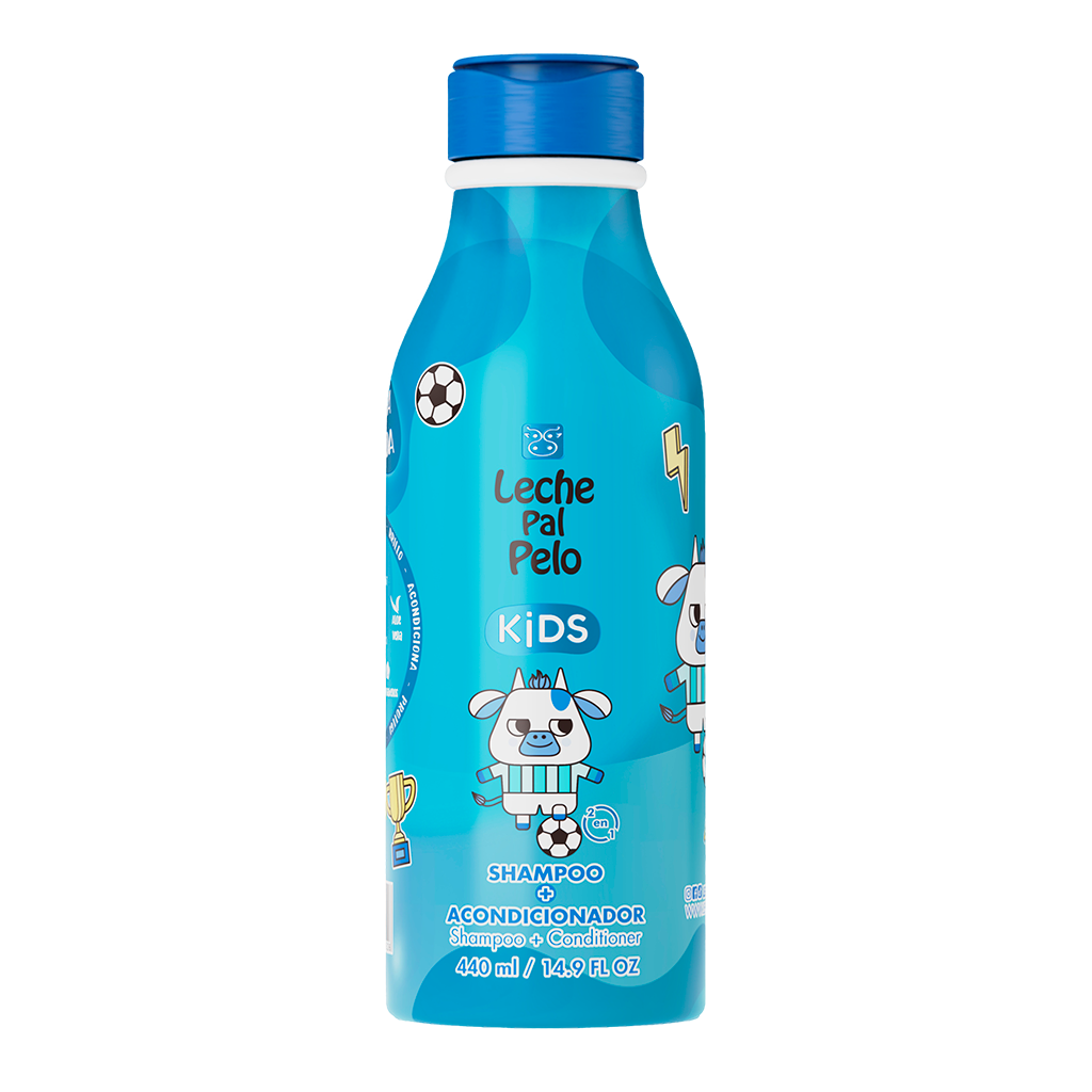 Leche Pal Pelo Kids Shampoo + Acond 440 Ml