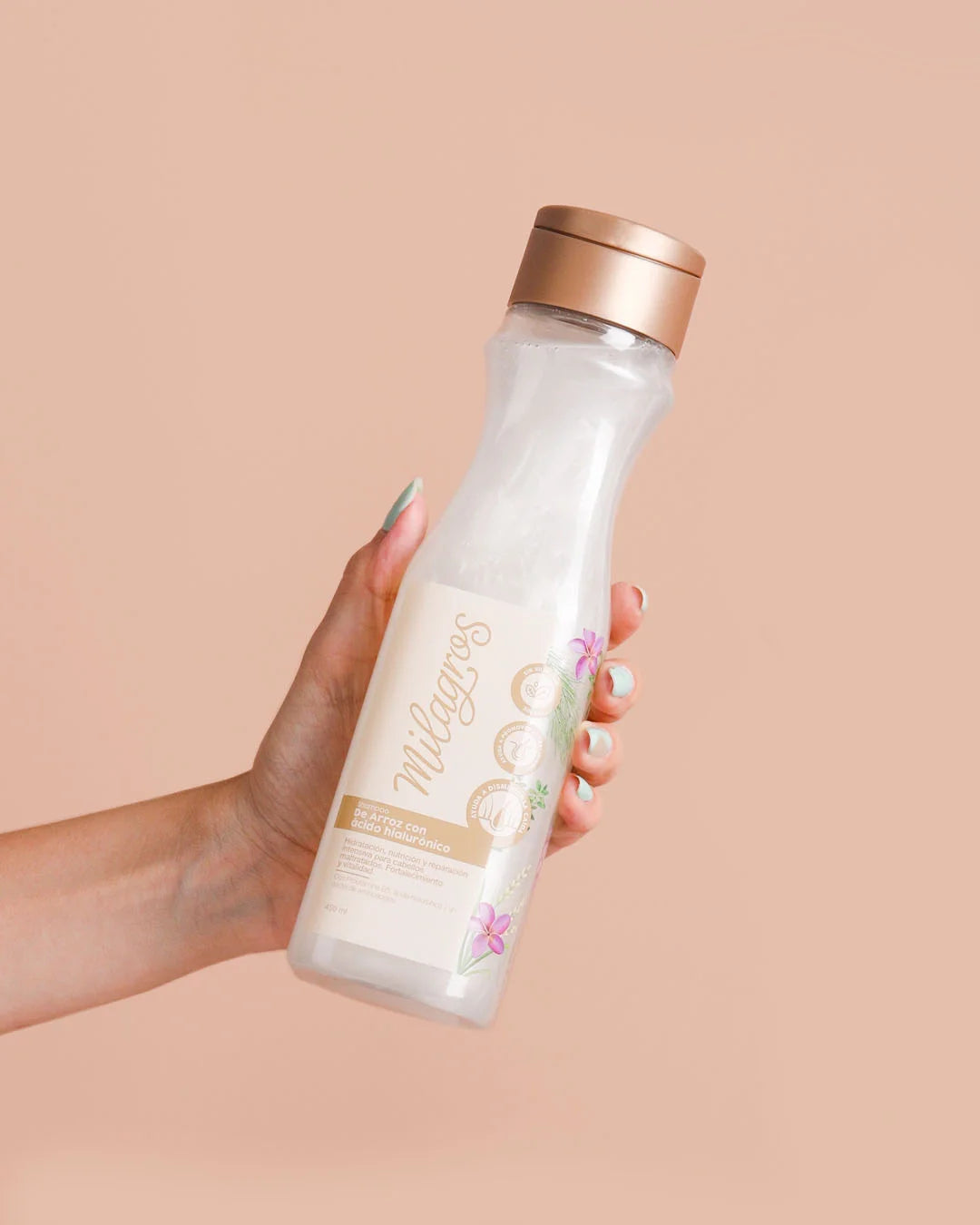 Milagros Shampoo De Arroz Con Acido Hialurónico