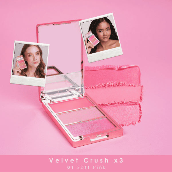 Bloomshell Rubor velvet X3 Tono 1