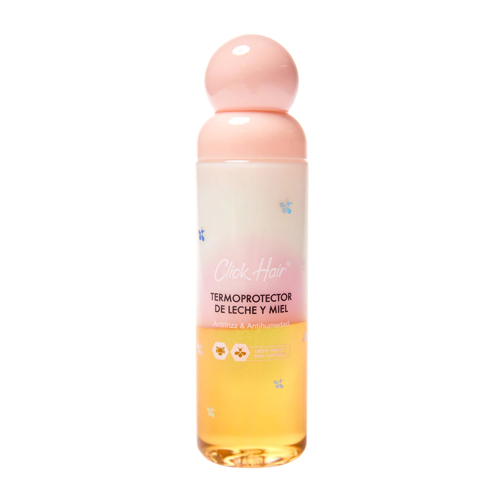 Click hair termoprotector bifásico leche y miel