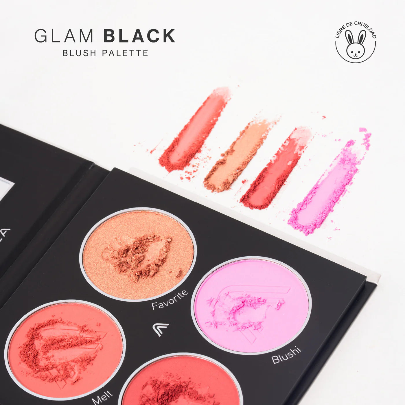 Atenea Glamblack paleta de rubores