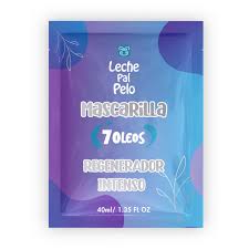Leche Pal Pelo Mascarilla 7 Oleos Sachet