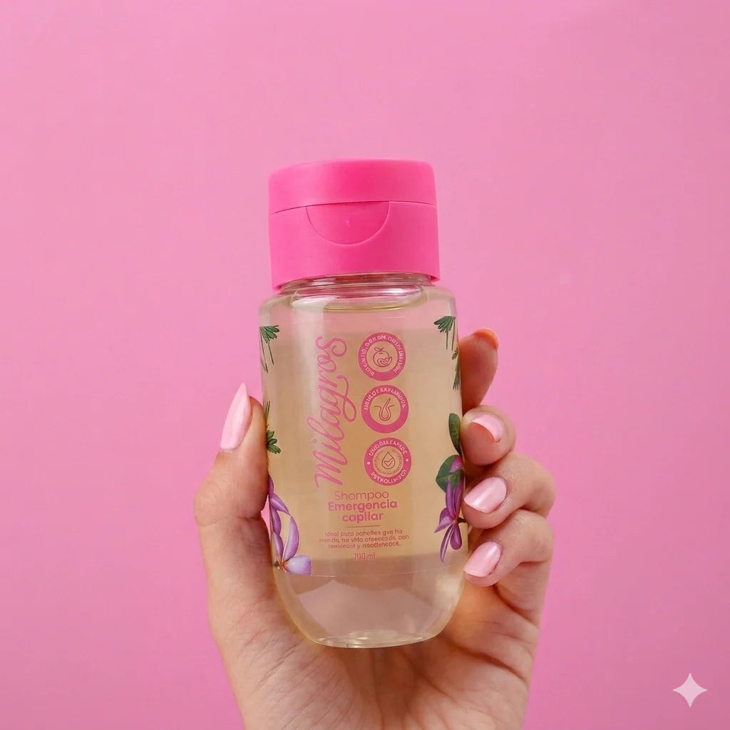 Milagros mini shampoo emergencia capilar
