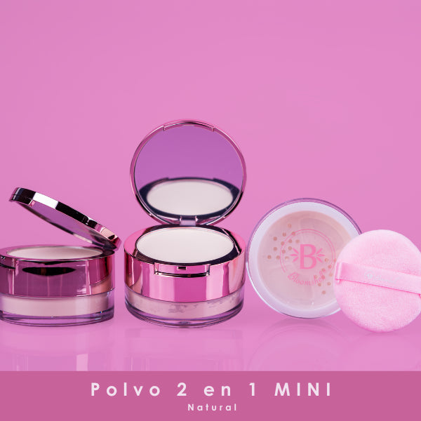 Bloomshell mini polvo suelto 2 en 1