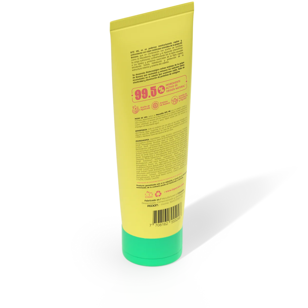 La poción tratamiento mascarilla bite me banano