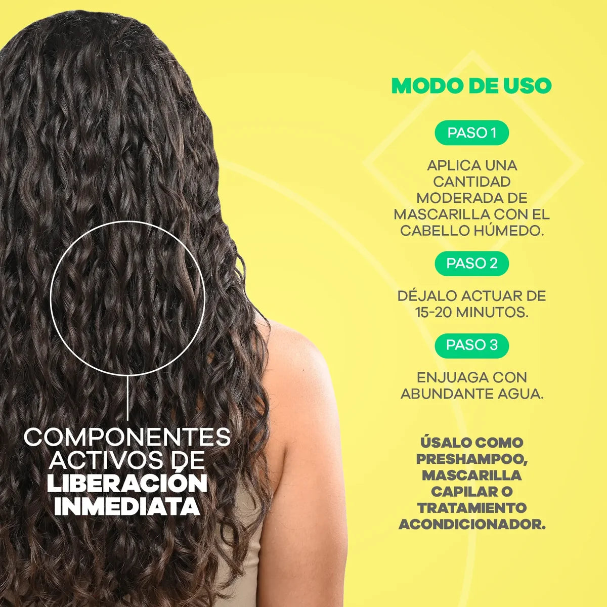 La poción tratamiento mascarilla bite me banano
