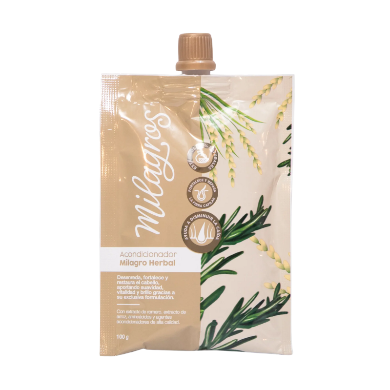 milagros sachet acondicionador herbal