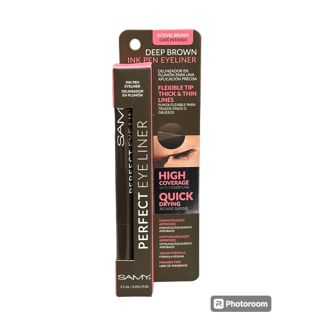 Samy Delineador Plumón En Marcador Perfect Eye Liner- cafe