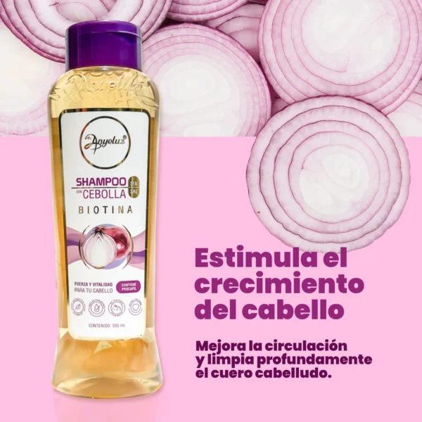 Anyeluz Shampoo Cebolla