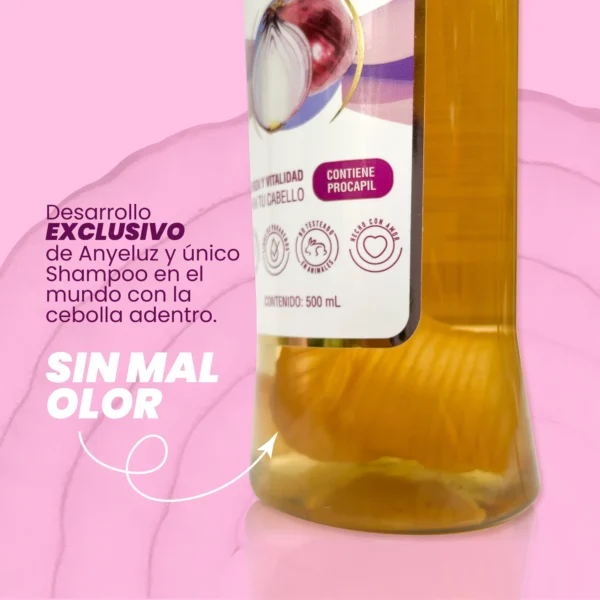 Anyeluz Shampoo Cebolla