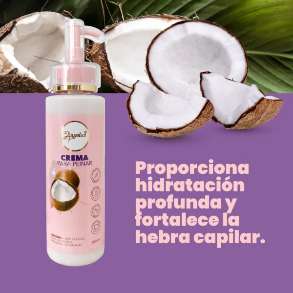 Anyeluz crema para peinar