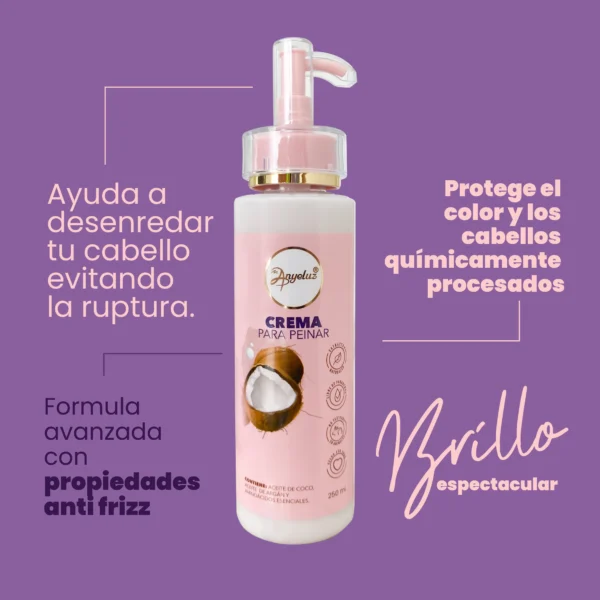 Anyeluz crema para peinar