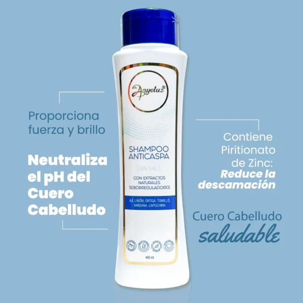 Anyeluz shampoo anticaspa