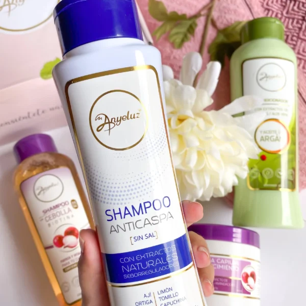 Anyeluz shampoo anticaspa