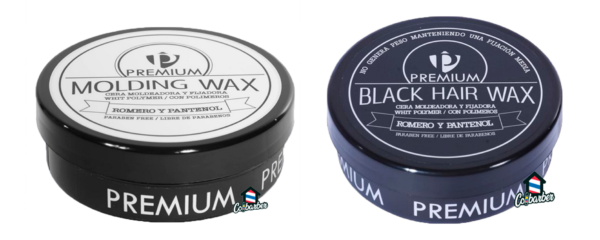 Cera premium black - white hair wax
