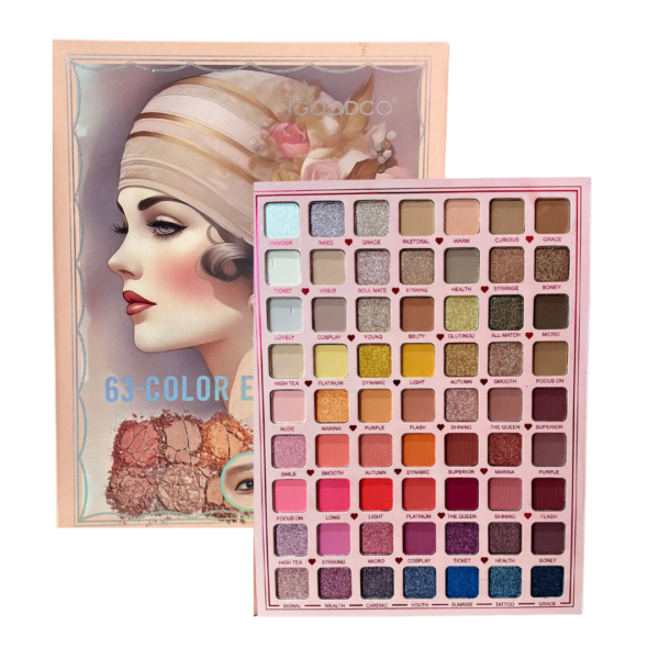 Igoodco paleta de sombras 63 eyeshadow