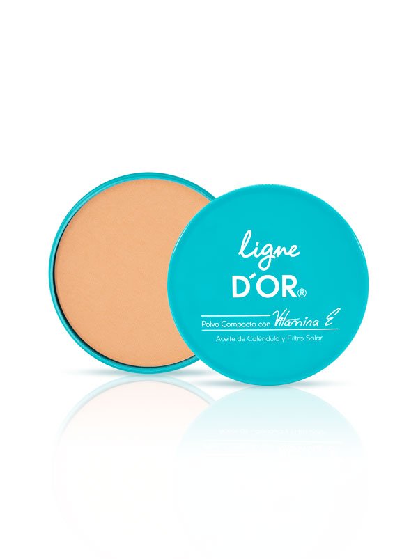 Ligne dor polvo compacto eco tono 5