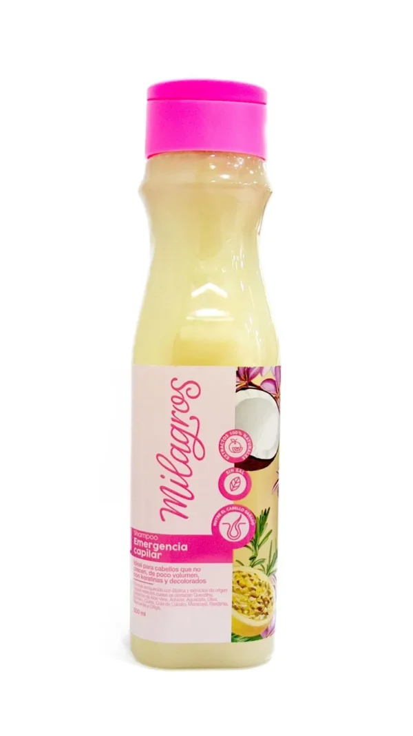 Milagros shampoo emergencia capilar