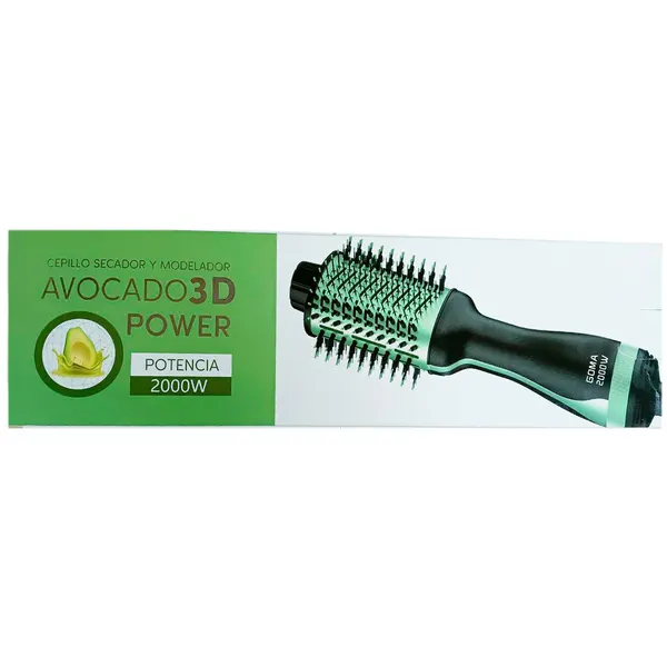 Cepillo secador y modelador avocado