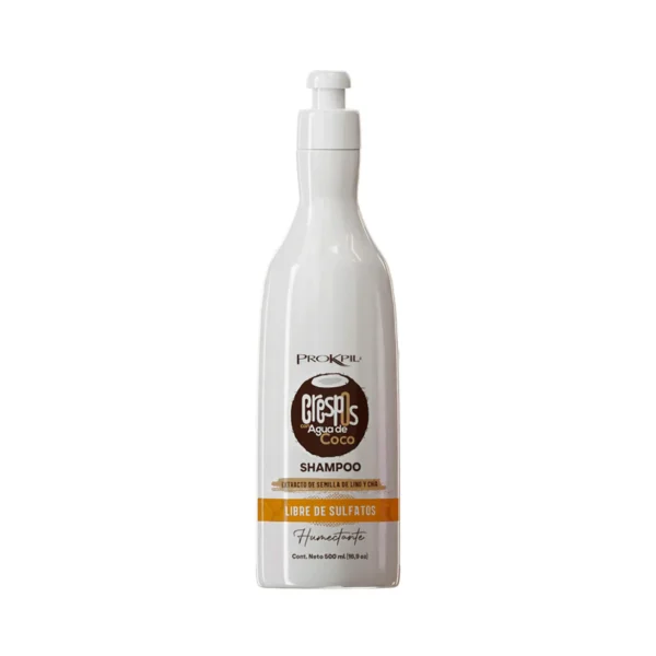 Prokpil shampoo crespos agua de coco