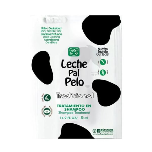 Leche pal pelo Shampoo Tradicional sachet 30 ml.