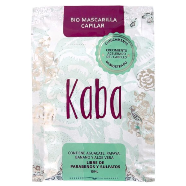 Kaba sachet biomascarilla capilar