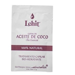 Lehit sachet aceite de coco