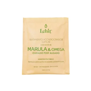 Lehit sachet tratamiento marula y omega cuiado post alisado