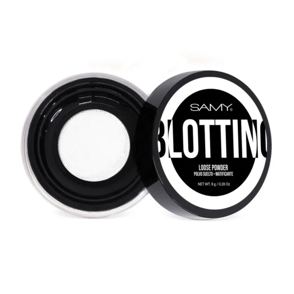 Samy polvo suelto blanco