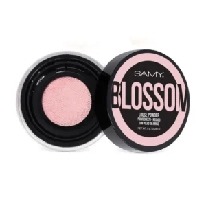 Samy polvo suelto rosa