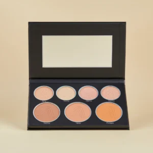 atenea paleta glamblack iluminador y corrector